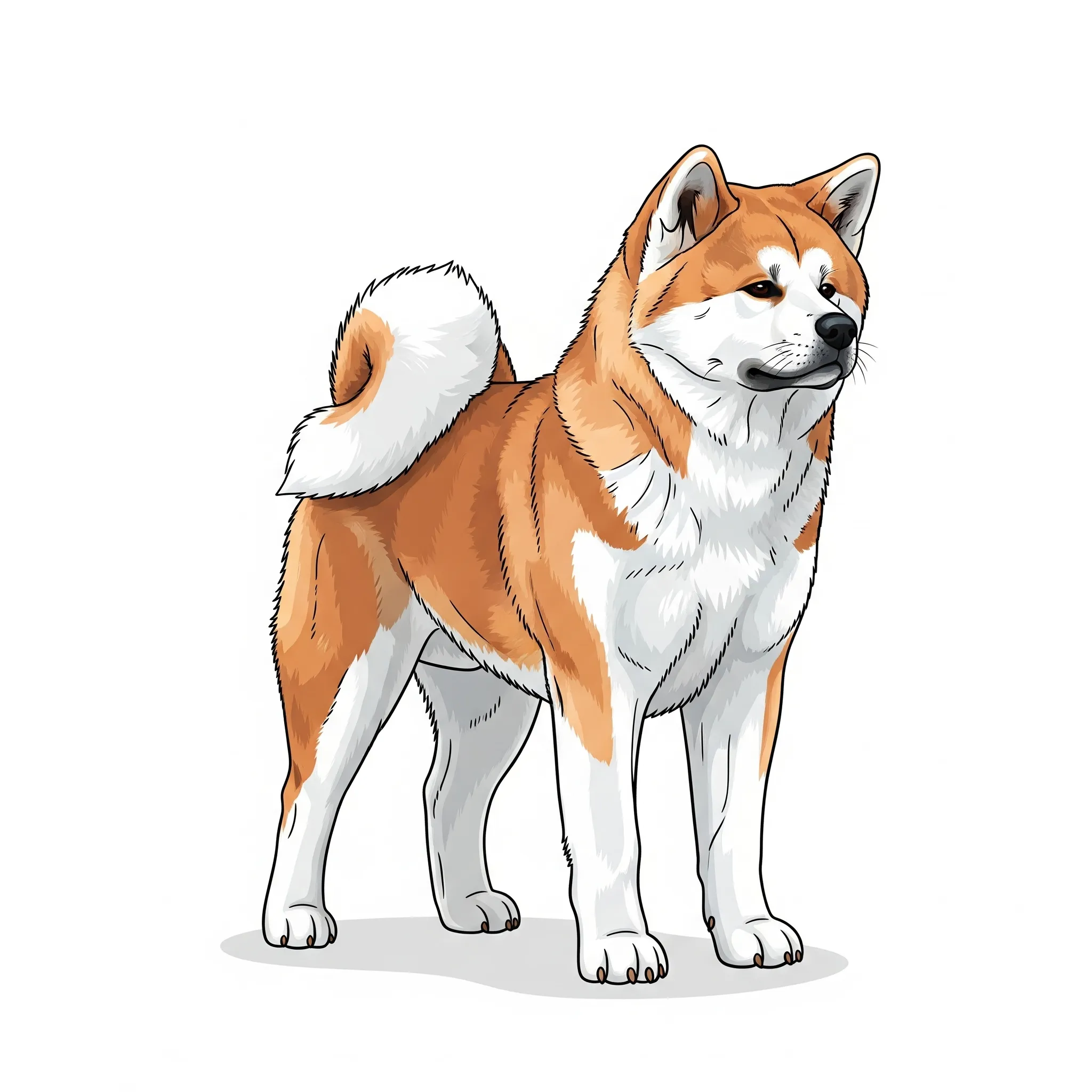Japanese Akita breed